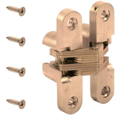 Imagem de Dobradiça Para Porta Interna Invisível 70mm Oculta 8 Peças