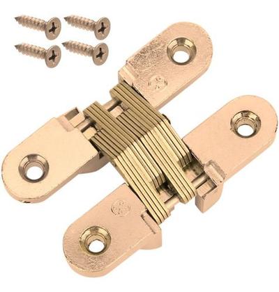 Imagem de Dobradiça Para Porta Interna Invisível 70mm Oculta 8 Peças