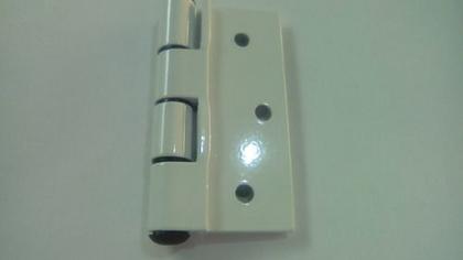 Imagem de Dobradiça Porta Alumínio Linha 25, 30 70x70 Branco - 3 Pçs