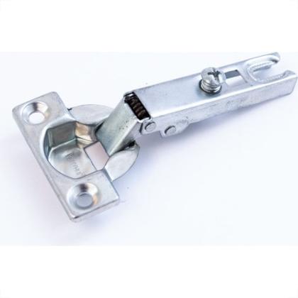 Imagem de Dobradica Pressao Moveis Jomarca Reta 26Mm Pequena Com 10 Pecas K1295