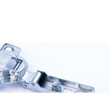 Imagem de Dobradica Pressao Moveis Jomarca Reta 26Mm Pequena Com 10 Pecas K1295