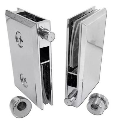 Imagem de Dobradiça Zamac Recorte Porta De Vidro /Móveis 6 A 8Mm 803