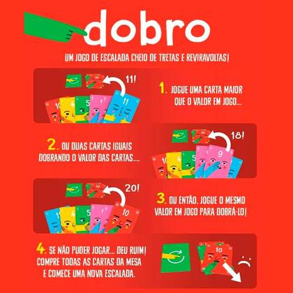 Imagem de Dobro Jogo de Cartas Grok Games Português