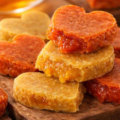 Imagem de Doce Abóbora E Batata Doce Clamel Pote 20 Unidades Caseiro