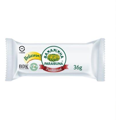 Imagem de Doce bananinha tradicional 36g. dp.c/40 bananinha paraibuna