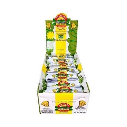 Imagem de Doce Bananinha Tradicional 720g Com 24 Unidades Fazendinha