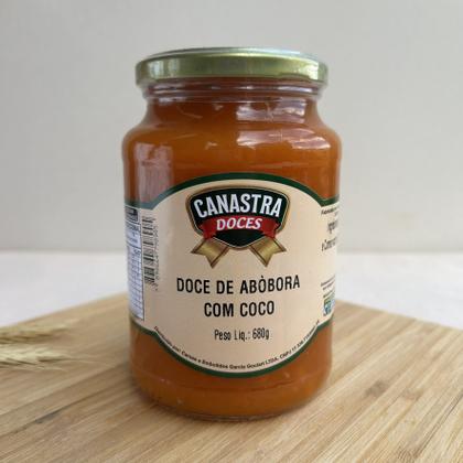 Imagem de Doce de Abobora com Coco 680gr Canastra Premium