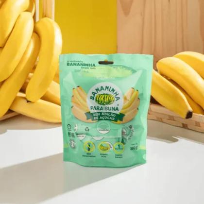 Imagem de Doce de Banana Paraibuna 400g  Bananinha Sem Açúcar, Natural, Saudável e Saborosa
