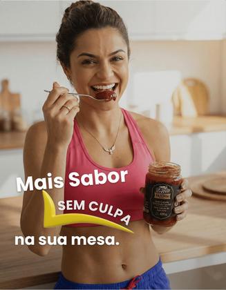 Imagem de Doce de Goiabada Cascão Artesanal Diet Sem Adição de Açúcar e Zero Glúten 420g Doces Fazenda de Minas