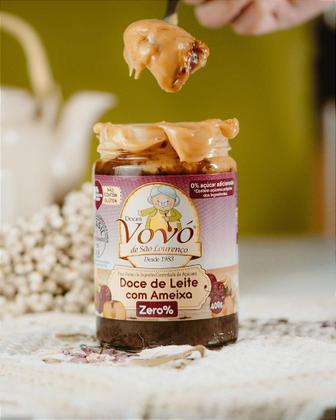 Imagem de Doce de Leite com Ameixa Zero Açúcar - 400g
