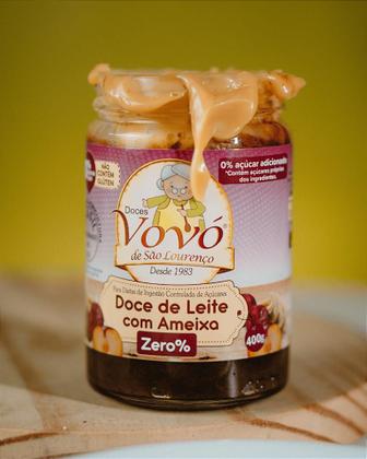 Imagem de Doce de Leite com Ameixa Zero Açúcar - 400g