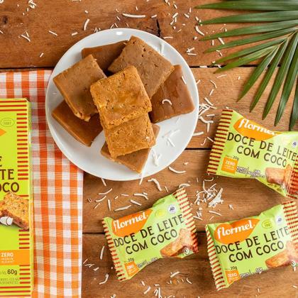 Imagem de Doce de Leite com Coco Zero Sem Glúten CX/3 Unidades Flormel