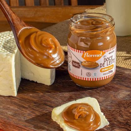 Imagem de Doce de Leite Cremoso Zero 210g Flormel