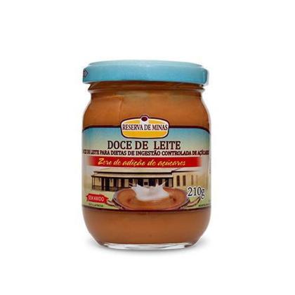Imagem de Doce De Leite Diet 210g - Zero Adição De Açúcar Reserva de Minas