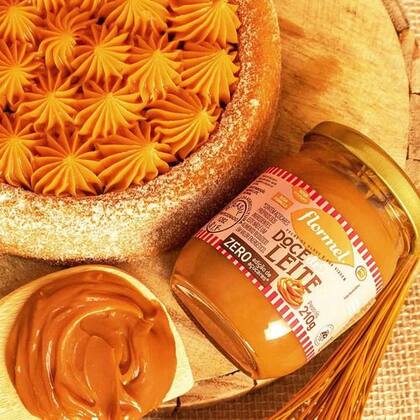 Imagem de Doce De Leite Flormel Zero Açucar Vidro 210g