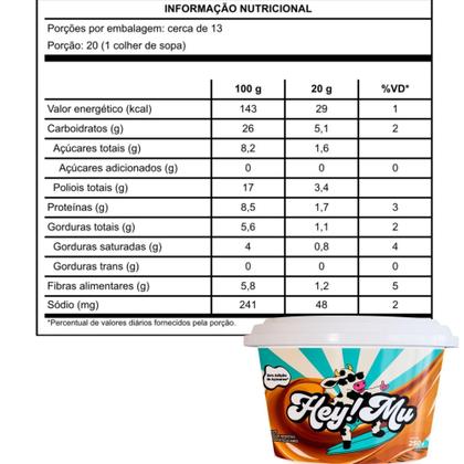 Imagem de Doce de Leite Hey! Mu Original 250g - Hey!Mu
