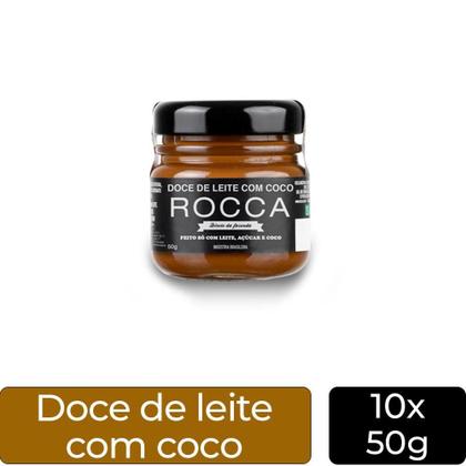 Imagem de Doce De Leite Rocca Com Coco Kit 10 Caixas