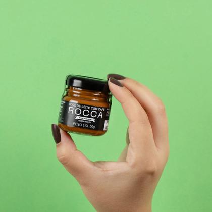 Imagem de Doce de Leite Rocca Tradicional C/Cafe Potinho De Vidro 50g