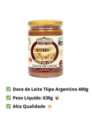 Imagem de Doce De Leite Tipo Argentino Reserva De Minas 400g