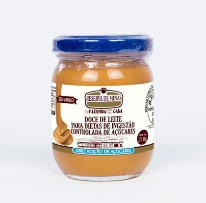 Imagem de Doce de Leite Zero Açúcar 210g  Sabor autêntico com zero adição de açúcares