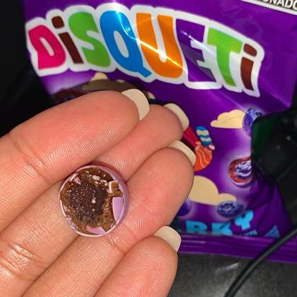 Imagem de Doce Disqueti Sabor Banana, Bluberry ou Cranberry Novidade -Kit com 2 pacotes!