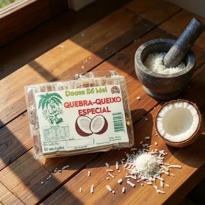 Imagem de Doce Quebra Queixo de coco Pacote com 50 unidades de 8gr