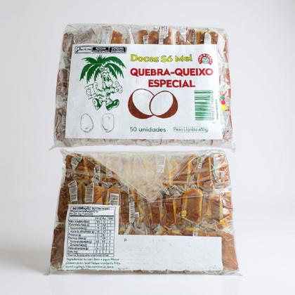 Imagem de Doce Quebra Queixo de coco Pacote com 50 unidades de 8gr