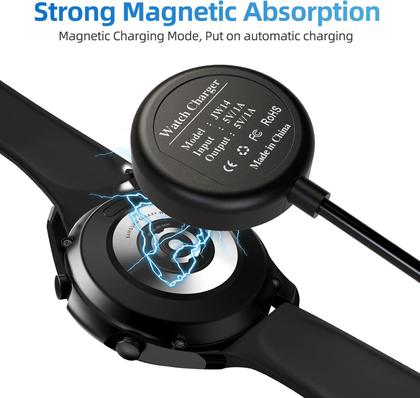 Imagem de Dock Carregador Sem Fio Por Indução Compativel Com Samsung Galaxy Watch Active 1 E 2 Watch 3 4 5 6 Pro Classic/4/3/Activ