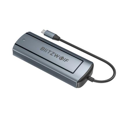Imagem de Dock Station HUB 6 em 1 USB-C com Slot M.2 SATA SSD HDMI 4K