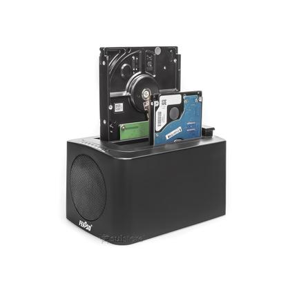 Imagem de Dock Station Para HD SSD Sata 3 USB 3.0 Clone FAHD-35 Feasso Com Cooler