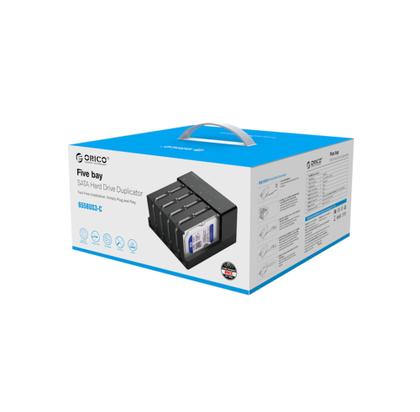 Imagem de Dock Station SATA 2.5 e 3.5 com 5 Entradas - Clone Offline - 6558US3-C