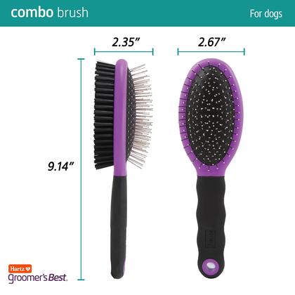 Imagem de Dog Brush Hartz Groomer é a melhor combinação para descascar