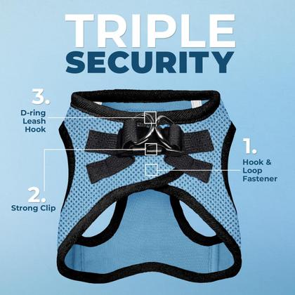 Imagem de Dog Harness Voyager Step-In Air All Weather para animais de estimação S/M