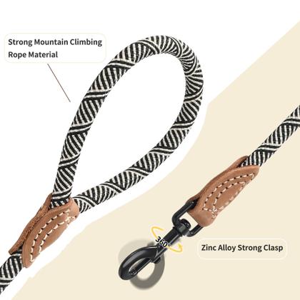 Imagem de Dog Rope Leash Mile High Life Mountain Climbing com argila de metal