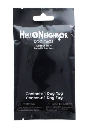 Imagem de Dog Tags UCC distribuindo Hello Neighbor Blind Bagged