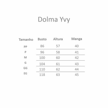 Imagem de Dolma Chef Feminina Manga 3/4 Ivy Branco