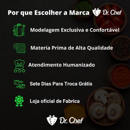 Imagem de Dólmã Para Chef Cozinha Unissex Cor Laranja Uniforme Cozinheiro Manga Curta Restaurante Pizzaria Hamburgueria