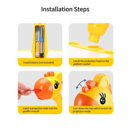 Imagem de Domary Crianças Aprendendo Mesa Trace e Desenhe Projetor Art Drawing Board Projeção Traço Pintura Mesa Brinquedo Present