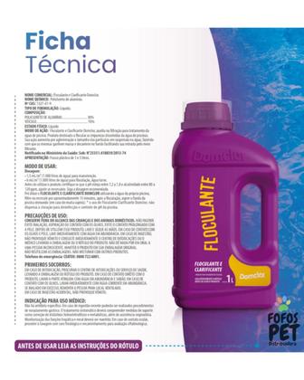 Imagem de Domclor Floculante e Clarificante 1L