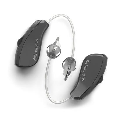 Imagem de Domes para aparelhos auditivos, compatíveis com MicroEar Resound, abertos, 6 mm, 20 unidades