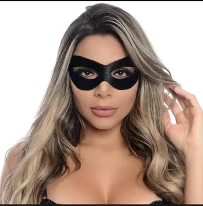 Imagem de DOMINATRIXXX - Mascara Fantasia Zorro Encaixe Perfeito - Dominatrix - Máscara de Festa -