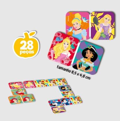 Imagem de Dominó 28 Peças - Princesas - Toyster - UNICA