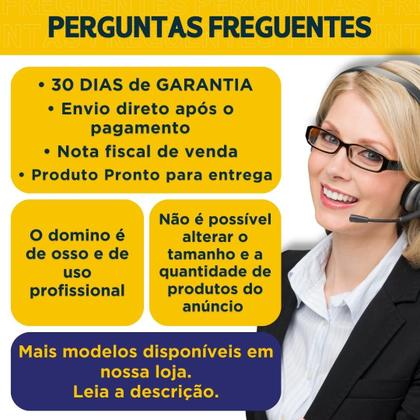 Imagem de Domino De Osso Profissional - Pedras Grandes- C/maleta -nybc