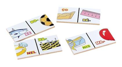 Imagem de Dominó divisão silábica - mdf - carlu