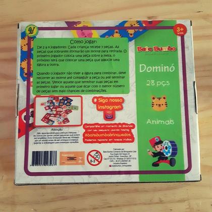 Imagem de Dominó Dos Animais - Conceito Básico