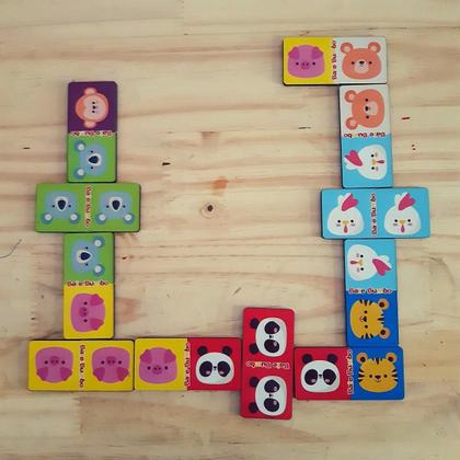 Imagem de Dominó Dos Animais - Conceito Básico