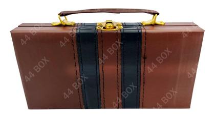 Imagem de Dominó Profissional 10 Milimetros Resina Grosso Com Maleta