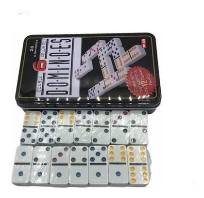 Imagem de Domino Profissional Com Estojo 28 Peças