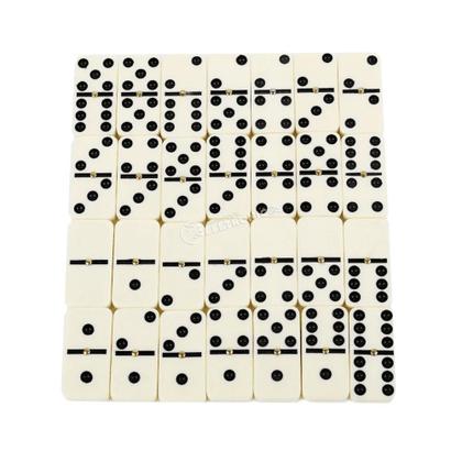 Imagem de Domino Profissional Estojo 28 Peças Jogo Divertido Com Estojo LUADO28VM