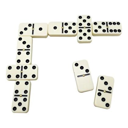 Imagem de Dominó Profissional Modelo Osso com Maleta 12 mm